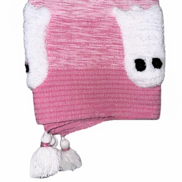 NEW Rachel Zoe Pink Ombre Ghost Throw/Blanket - Picture 4 of 5